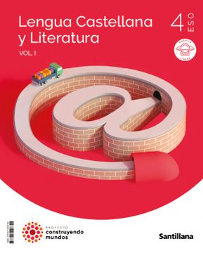 portada Lengua y Literatura 4º eso Mochila Ligera Construyendo Mundos ed 2023