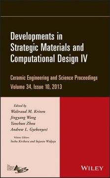 portada Developments In Strategic Materials And Computational Design Iv: Ceramic Engineering And Science Proceedings, Volume 34 Issue 10