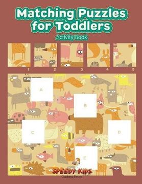 portada Matching Puzzles for Toddlers Activity Book