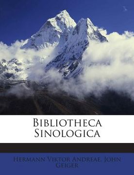portada Bibliotheca Sinologica
