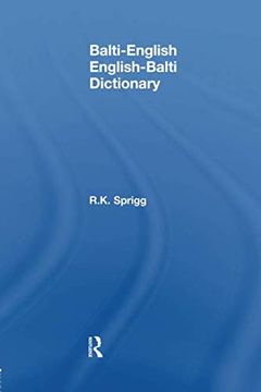 portada Balti-English English-Balti Dictionary (en Inglés)