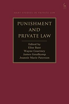 portada Punishment and Private law (Hart Studies in Private Law) 