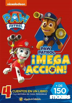 portada Paw Patrol Mega Accion (in Spanish)