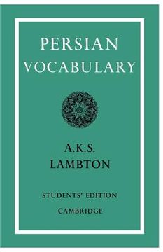 portada Persian Vocabulary (en Inglés)