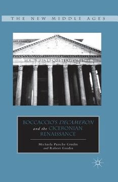 portada Boccaccio's Decameron and the Ciceronian Renaissance (en Inglés)