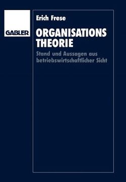portada organisationstheorie (in German)