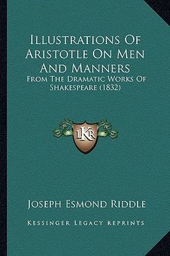 portada illustrations of aristotle on men and manners: from the dramatic works of shakespeare (1832) (in English)
