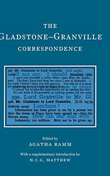 portada The Gladstone-Granville Correspondence (Camden Classic Reprints) (en Inglés)