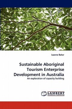 portada sustainable aboriginal tourism enterprise development in australia (in English)