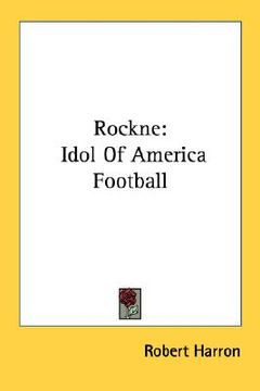 portada rockne: idol of america football (en Inglés)