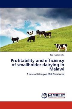 portada profitability and efficiency of smallholder dairying in malawi (en Inglés)