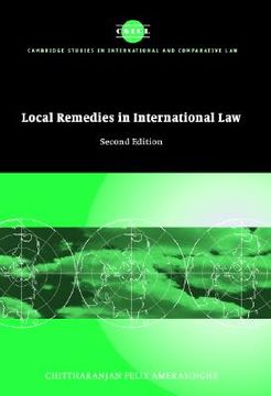 portada Local Remedies in International law (Cambridge Studies in International and Comparative Law) (in English)