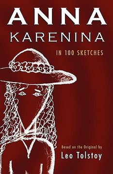 portada anna karenina: in 100 sketches (in English)