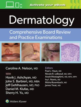 portada Dermatology: Comprehensive Board Review and Practice Examinations (in English)