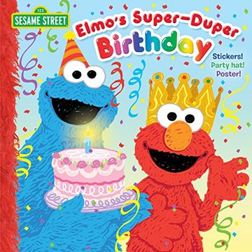 portada Elmo's Super-Duper Birthday (Sesame Street) (Pictureback(R)) (en Inglés)