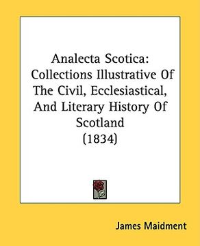 portada analecta scotica: collections illustrati
