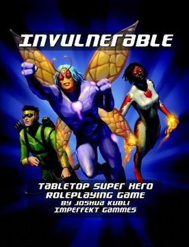 portada Invulnerable Super Hero RPG Vigilante Edition (en Inglés)