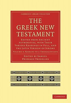 portada The Greek new Testament 7 Volumes in 5 Paperback Pieces: The Greek new Testament: Volume 3, Acts and Catholic Epistles Paperback (Cambridge Library Collection - Biblical Studies) (en Inglés)