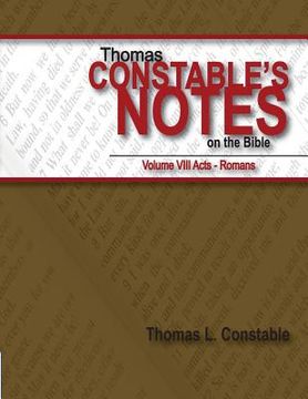 portada Thomas Constable's Notes on the Bible Vol. VIII (in English)