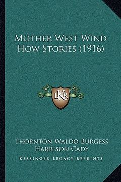 portada mother west wind how stories (1916) (en Inglés)