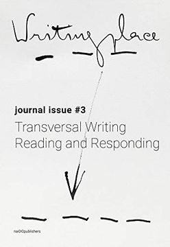 portada Writingplace Journal for Architecture and Literature 3: Transversal Writing, Reading and Responding 