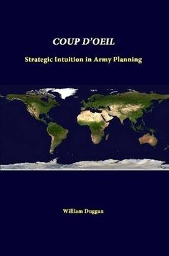 portada Coup D'Oeil: Strategic Intuition In Army Planning (in English)