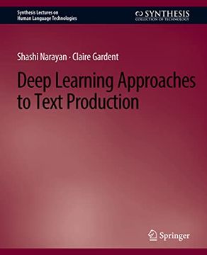 portada Deep Learning Approaches to Text Production (in English)