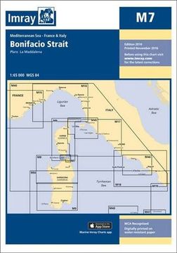 portada Imray Chart M7: Bonifacio Strait (M Series)