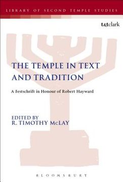 portada The Temple in Text and Tradition (en Inglés)