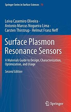 portada Surface Plasmon Resonance Sensors: A Materials Guide to Design, Characterization, Optimization, and Usage (Springer Series in Surface Sciences) (in English)