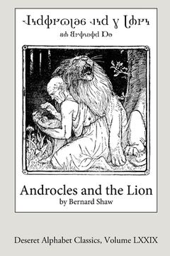 portada Androcles and the Lion (Deseret Alphabet edition) (en Inglés)