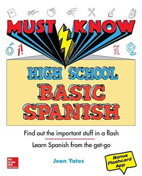 portada Must Know High School Basic Spanish (in English)