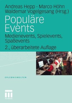 portada Populäre Events: Medienevents, Spielevents, Spaßevents (Erlebniswelten)