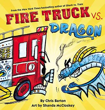 portada Fire Truck vs. Dragon (en Inglés)
