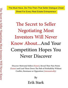 portada Secret to Seller Negotiation (en Inglés)