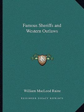 portada famous sheriffs and western outlaws (en Inglés)