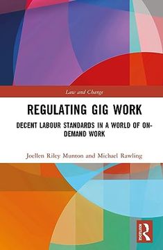 portada Regulating gig Work (Law and Change) (en Inglés)