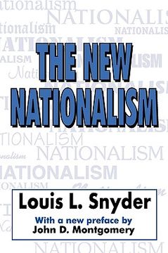 portada new nationalism (the) (ppr) (en Inglés)