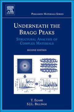 portada underneath the bragg peaks: structural analysis of complex materials (en Inglés)