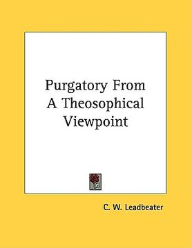 portada purgatory from a theosophical viewpoint (en Inglés)