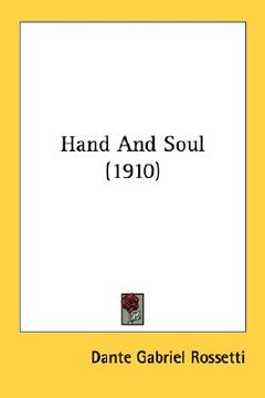 portada hand and soul (1910) (en Inglés)