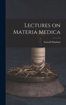 portada Lectures on Materia Medica