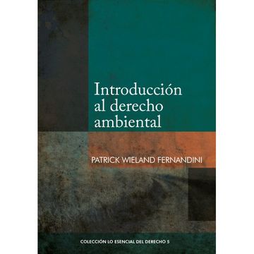 portada Introducción al Derecho Ambiental (in Spanish)