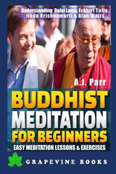 portada Buddhist Meditation for Beginners: (Understanding Dalai Lama, Eckhart Tolle, Jiddu Krishnamurti & Alan Watts) (The Secret of Now) (Volume 2)