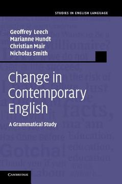 portada Change in Contemporary English Paperback (Studies in English Language) (en Inglés)
