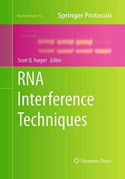 portada Rna Interference Techniques (Neuromethods, 58)