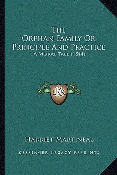 portada the orphan family or principle and practice: a moral tale (1844)