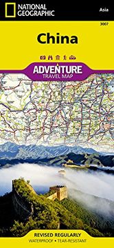 portada national geographic adventure map china (en Inglés)