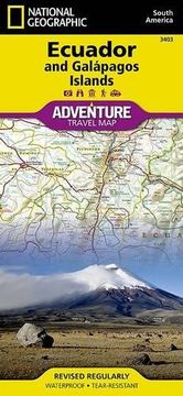 portada Ecuador & Galapagos Adventure Travel map (in English)