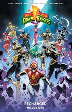 portada Mighty Morphin Power Rangers: Recharged Vol. 1 (Mighty Morphin Power Rangers: Recharged, 1) (in English)